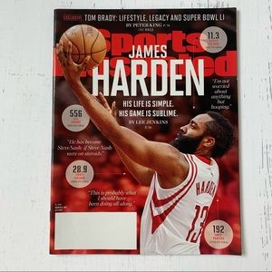 Sports Illustrated James Harden Houston Rockets NBA Magazine Issue March 6, 2017